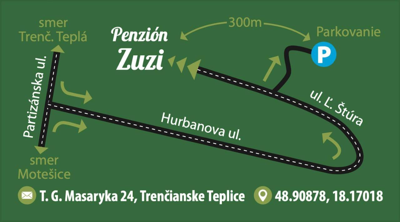 Penzion Zuzi Trencianske Teplice Exterior photo